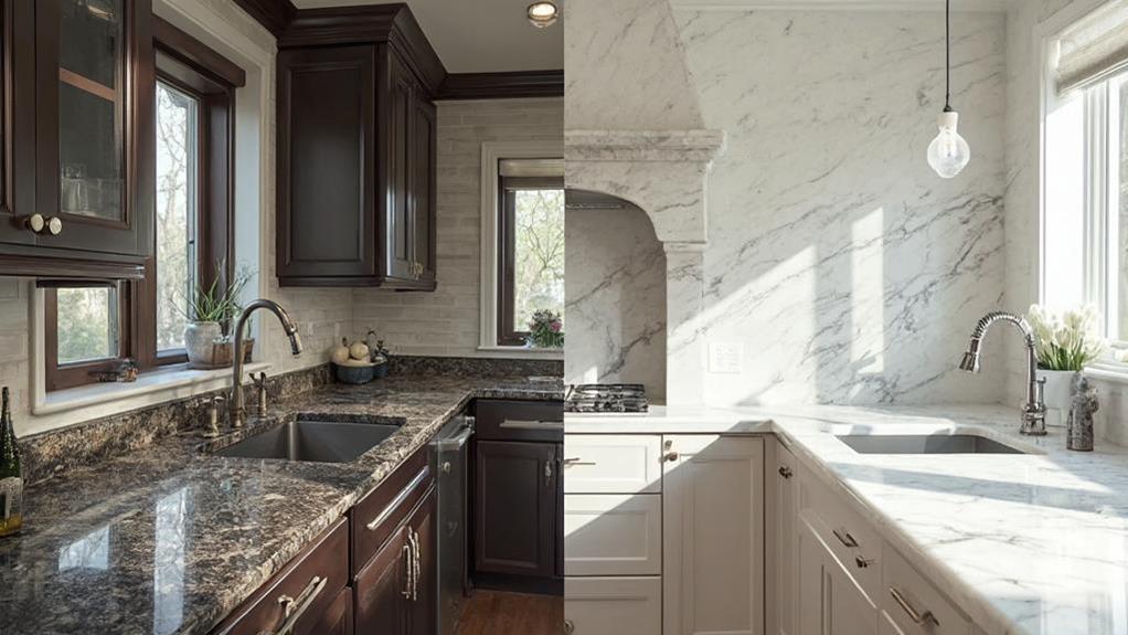 Choosing Between Granite and Quartz Countertops: Pros and Cons